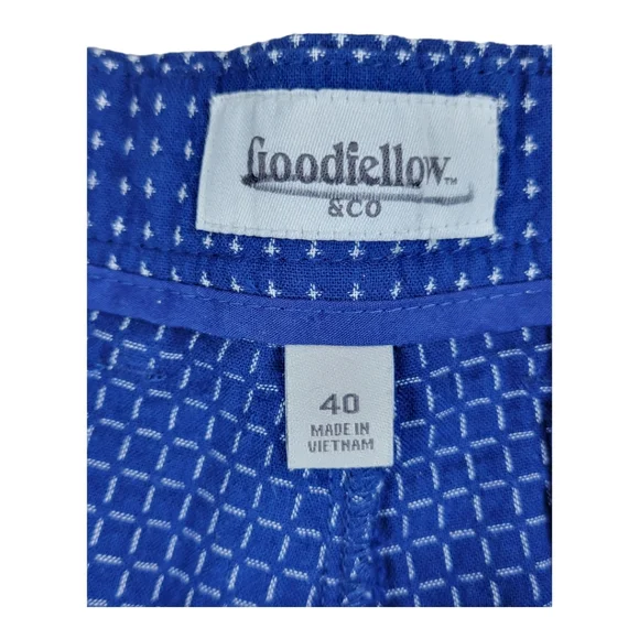 USED Men's 9" Linden Shorts Waterloo Blue 40 - Picture 2 of 8
